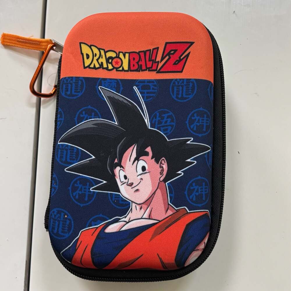 Bioworld Dragon Ball Z Goku Hard Shell Tech Accessory Case with Carabiner